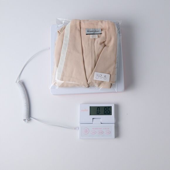 VTG 90s Breakin’ Loose Sleeveless Tunic Vest Sz 4 Button Minimalist Academia - Picture 10 of 10